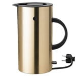Stelton EM77 electric kettle, brushed brass
