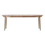 Stolab Carl table, round, 115 cm + 2 x 50 cm extensions, oiled oak