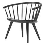 Armchairs & lounge chairs, Arka lounge chair, black, Black