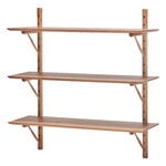 Wall shelves, Ikon shelf, oak, Natural