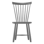 Dining chairs, Lilla Åland chair, dark grey, Gray