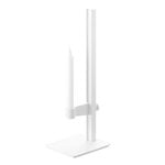 Museum candle holder, white