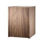 Wall shelves, String tiny cabinet, 28 x 30 x 38 cm, walnut, Brown