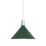 Tala Lampada a sospensione Bower C360, con lampadina Sphere IV, verde