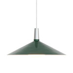 Tala Bower, pendellampa C600, med Oval II-lampa, grön