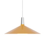 Tala Bower pendant light C600, with Oval II bulb, yellow