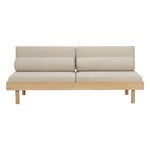 , Frendi sofa bed, oak - beige Hopper 51, Beige