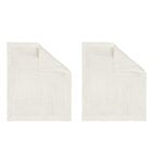 Tea towels, Dale kitchen towel, 50 x 60 cm, set of 2, white, White