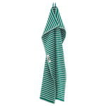 Bath towels, Bath sheet, teal green stripes, Green