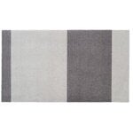 Other rugs & carpets, Stripes horizontal floor mat, 90 x 130 cm, grey, Grey