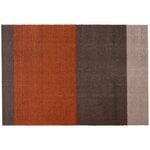 Other rugs & carpets, Stripes horizontal rug, 90 x 130 cm, brown - terracotta, Brown