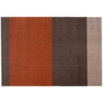 Tica Copenhagen Tappeto Stripes horizontal, 90 x 130 cm, marrone - terracotta