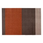 Övriga mattor, Stripes horisontell golvmatta, 60 x 90 cm, brun - terrakotta, Brun