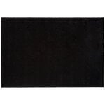 Altri tappeti, Tappeto Uni color, 90 x 130 cm, nero, Nero