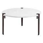 Coffee tables, Venezia coffee table, dark steel, White