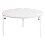 Coffee tables, Venezia coffee table, cloudy white, White