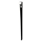 Bar table leg 110 cm, 1 piece, graphite black