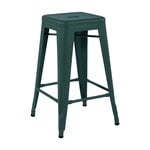 Tolix Tabouret de bar H65, MFT mat empire green