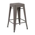 Tolix Barhocker H65, matt MFT Grey de Paris