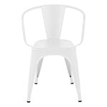 Ruokapöydän tuolit, Tuoli A56, mattavalkoinen, Valkoinen