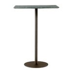 &Tradition In Between SK21 bar table, bronzed - green marble