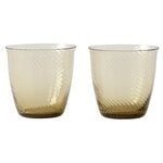 Trinkgläser und Wassergläser, Collect SC78 Glas, 18 cl, 2 Stück, Bernsteingelb, Gelb