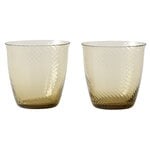 Verres droits, Verre Collect SC78, 18 cl, lot de 2, ambre, Jaune