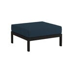 Sofas & daybeds, Easy ottoman, graphite black - midnight blue, Blue
