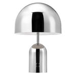 , Bell portable LED table lamp, silver, Silver