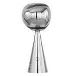 Tom Dixon Lampe de table portable à LED Melt, argent