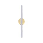 Tala Kilter wall lamp, IP44, brass