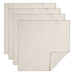 Cloth napkins, Merrow napkin, 50 x 50 cm, set of 4, natural, Natural