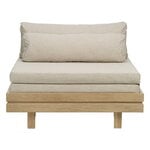 Day&Night chair bed, oak - beige Hopper 51
