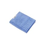 Hand towels & washcloths, Guest towel, clear blue stripes, White