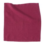 Cloth napkins, Linen napkin, claret, Red