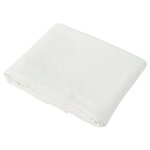 Linen bedspread, 240 x 260 cm, cream white