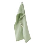 Linen glass towel, ducks egg