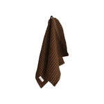 Hand towels & washcloths, Big Waffle hand towel, 50 x 75 cm, teak, Brown