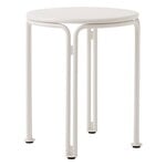 Patio tables, Thorvald SC102 side table, ivory, White