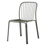 Patio chairs, Thorvald SC94 side chair, bronze green, Green