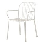Patio chairs, Thorvald SC95 armchair, ivory, White
