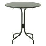 Tables de jardin, Table ronde Thorvald SC96, 70 cm, vert bronze, Vert