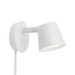 Wall lamps, Tip wall lamp, white, White