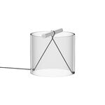 Table lamps, To-tie T1 table lamp, aluminium, Silver