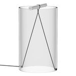 Table lamps, To-tie T2 table lamp, aluminium, Silver