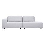 Sofas, Toastie modular sofa, 250 cm, B125-P, Leaf 101 ivory, White