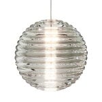 Press Sphere LED pendant, clear