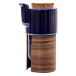 Tonfisk Design Warm teapot 6 dl, blue - walnut, cork lid