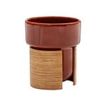 Cups & mugs, Warm cup 2,4 dl, set of 2, brown - oak, Brown