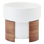 Tonfisk Design Warm latte cup 4 dl, white - walnut